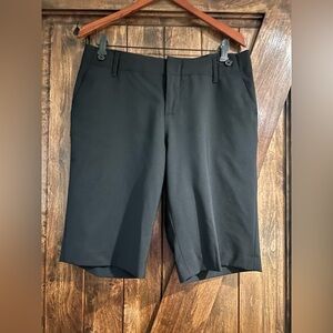Banana Republic Black Bermuda Trouser Shorts. NWOT